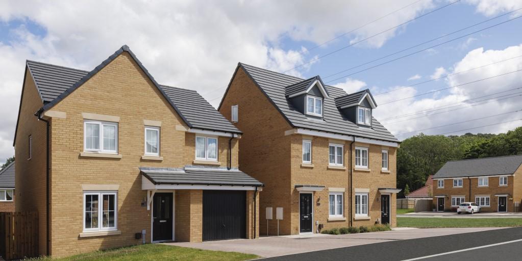 New affordable homes at Woodcross Gate development in Middlesbrough