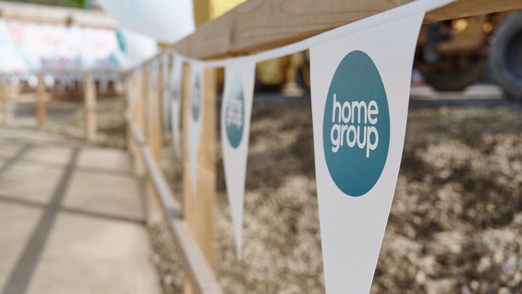 Home Group bunting