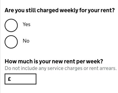 Changes To Your Rent